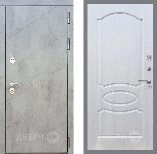 Входная металлическая Дверь Рекс (REX) 22 FL-128 Лиственница беж в Троицк