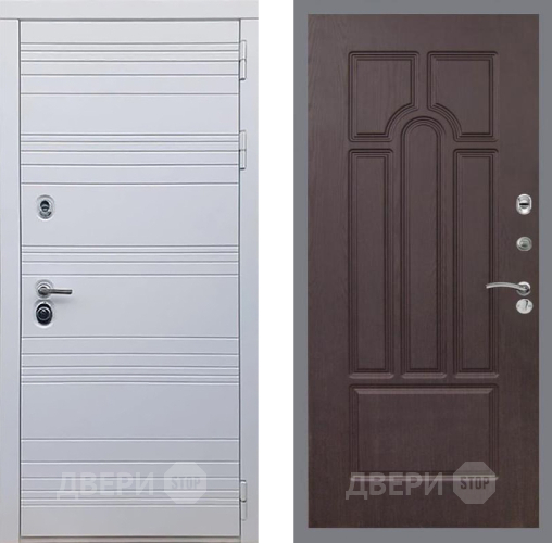 Входная металлическая Дверь Рекс (REX) 14 Силк Сноу FL-58 Венге в Троицк