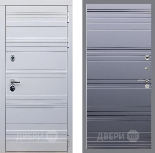 Входная металлическая Дверь Рекс (REX) 14 Силк Сноу Line Силк титан в Троицк