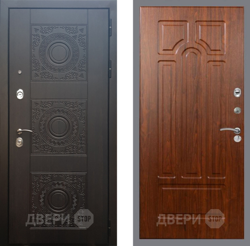 Входная металлическая Дверь Рекс (REX) 10 FL-58 Морёная берёза в Троицк