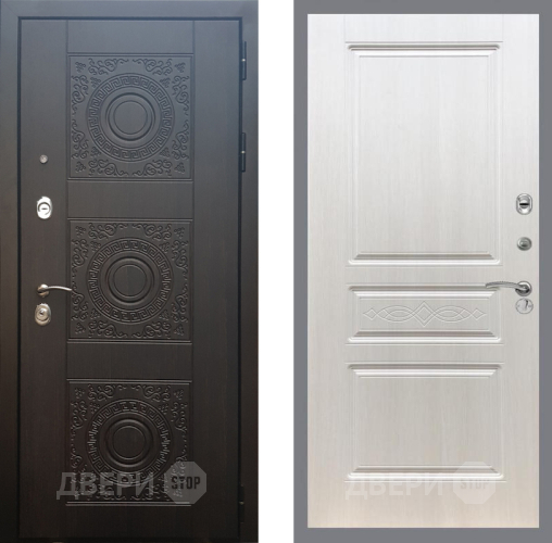 Входная металлическая Дверь Рекс (REX) 10 FL-243 Лиственница беж в Троицк