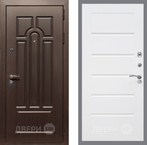 Дверь Рекс (REX) Эврика Сити Белый ясень в Троицк