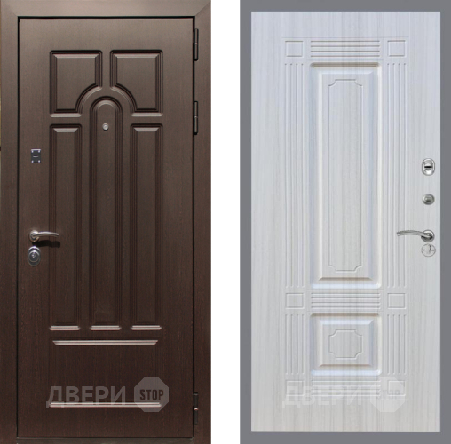 Дверь Рекс (REX) Эврика FL-2 Сандал белый в Троицк