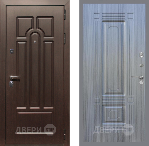 Дверь Рекс (REX) Эврика FL-2 Сандал грей в Троицк