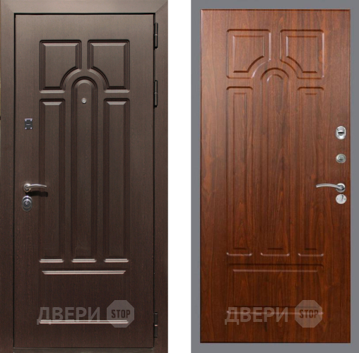 Входная металлическая Дверь Рекс (REX) Эврика FL-58 Морёная берёза в Троицк