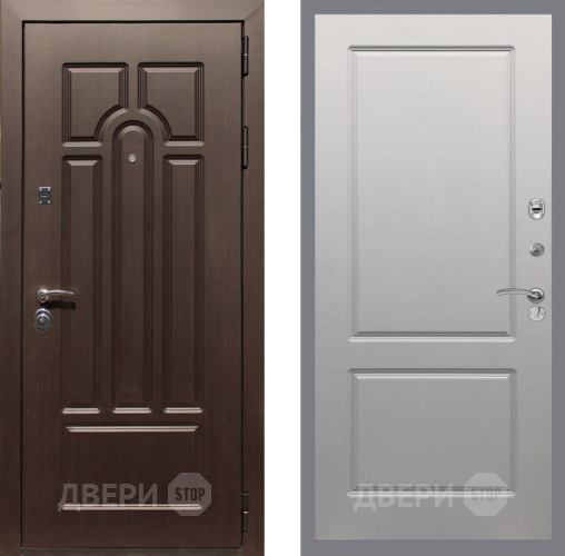 Дверь Рекс (REX) Эврика FL-117 Грей софт в Троицк