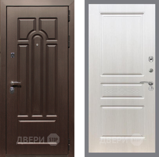 Дверь Рекс (REX) Эврика FL-243 Лиственница беж в Троицк