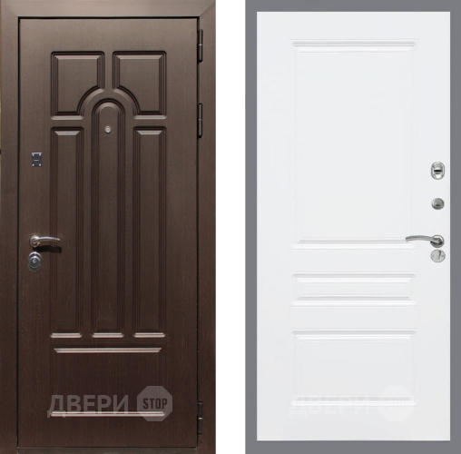 Дверь Рекс (REX) Эврика FL-243 Силк Сноу в Троицк