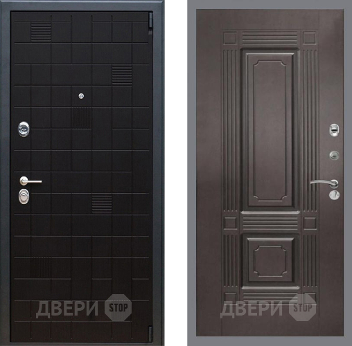 Входная металлическая Дверь Рекс (REX) 12 FL-2 Венге в Троицк