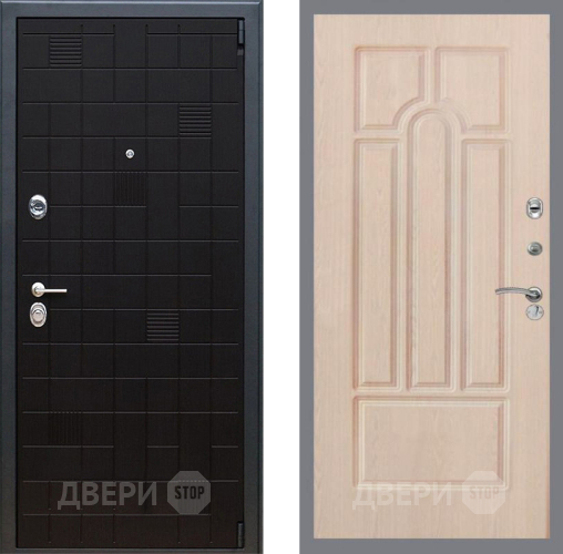 Входная металлическая Дверь Рекс (REX) 12 FL-58 Беленый дуб в Троицк