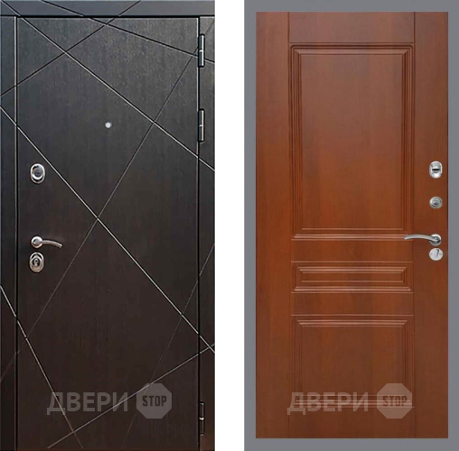 Входная металлическая Дверь Рекс (REX) 13 Венге FL-243 Итальянский орех в Троицк