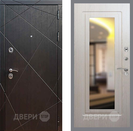 Дверь Рекс (REX) 13 Венге FLZ-120 Беленый дуб в Троицк