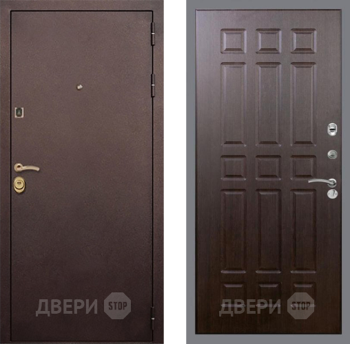Входная металлическая Дверь Рекс (REX) Лайт 3К FL-33 Венге в Троицк