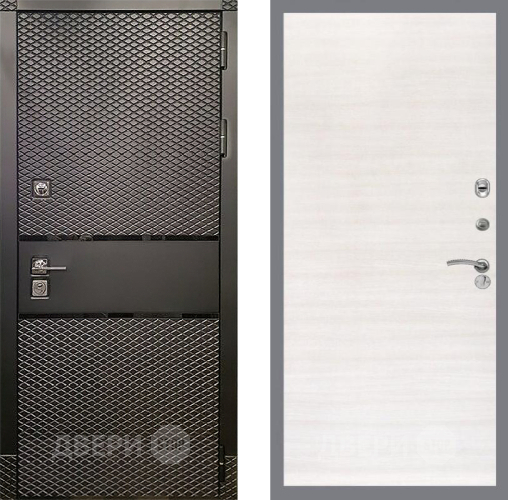Входная металлическая Дверь Рекс (REX) 15 Черный Кварц GL Акация в Троицк