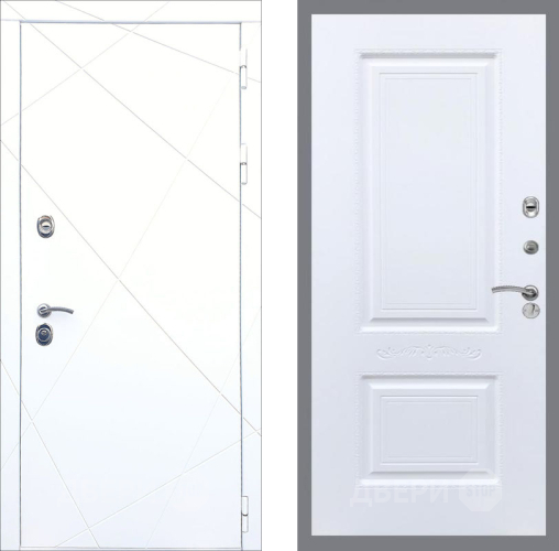 Входная металлическая Дверь Рекс (REX) 13 Силк Сноу Смальта Силк Сноу в Троицк