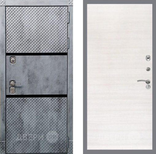 Дверь Рекс (REX) 15 Бетон Темный GL Акация в Троицк