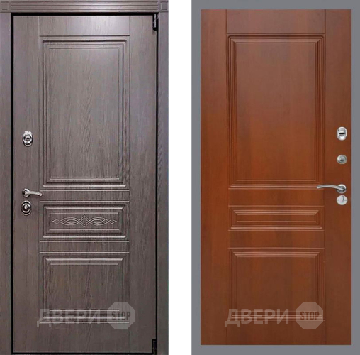 Входная металлическая Дверь Рекс (REX) Премиум-S FL-243 Итальянский орех в Троицк