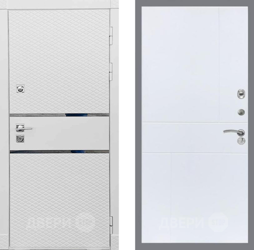 Входная металлическая Дверь Рекс (REX) 15 Силк Сноу FL-290 Силк Сноу в Троицк