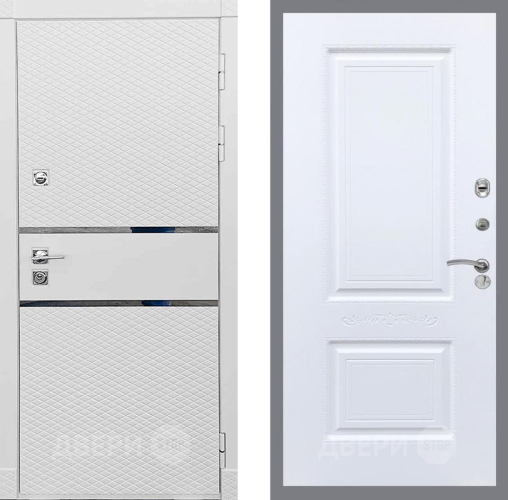 Входная металлическая Дверь Рекс (REX) 15 Силк Сноу Смальта Силк Сноу в Троицк