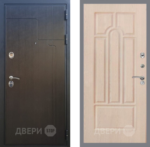 Входная металлическая Дверь Рекс (REX) Премиум-246 FL-58 Беленый дуб в Троицк