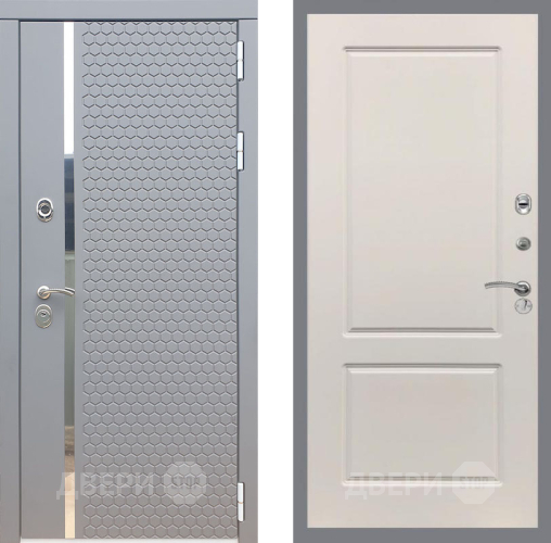 Входная металлическая Дверь Рекс (REX) 24 FL-117 Шампань в Троицк