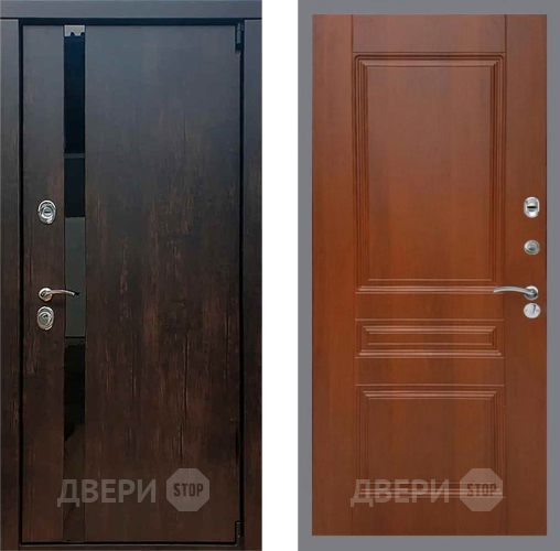 Входная металлическая Дверь Рекс (REX) 26 FL-243 Итальянский орех в Троицк