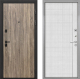 Входная металлическая Дверь Интекрон (INTECRON) Профит Black Дуб Турин В-07 с молдингом Лофт белый в Троицк