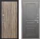 Входная металлическая Дверь Интекрон (INTECRON) Гектор Дуб Турин ФЛ-243 Графит вуд дуб в Троицк
