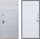 Входная металлическая Дверь Рекс (REX) 14 Силк Сноу FL-2 Силк Сноу в Троицк
