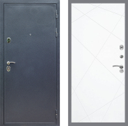 Дверь Стоп СИЛЬВЕР ФЛ-291 Силк Сноу