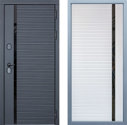 Дверь Дива МХ-45 STR МХ-45 Белый матовый 860х2050 мм