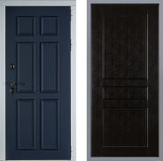 Дверь Заводские двери Стокгольм К-2 Венге 860х2050 мм