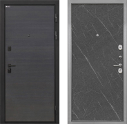 Дверь Интекрон (INTECRON) Профит Black Эковенге Гладкая Гранит лава оникс