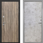 Дверь Интекрон (INTECRON) Гектор Дуб Турин Гладкая Мрамор светлый
