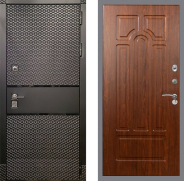 Дверь Рекс (REX) 15 Черный Кварц FL-58 Морёная берёза